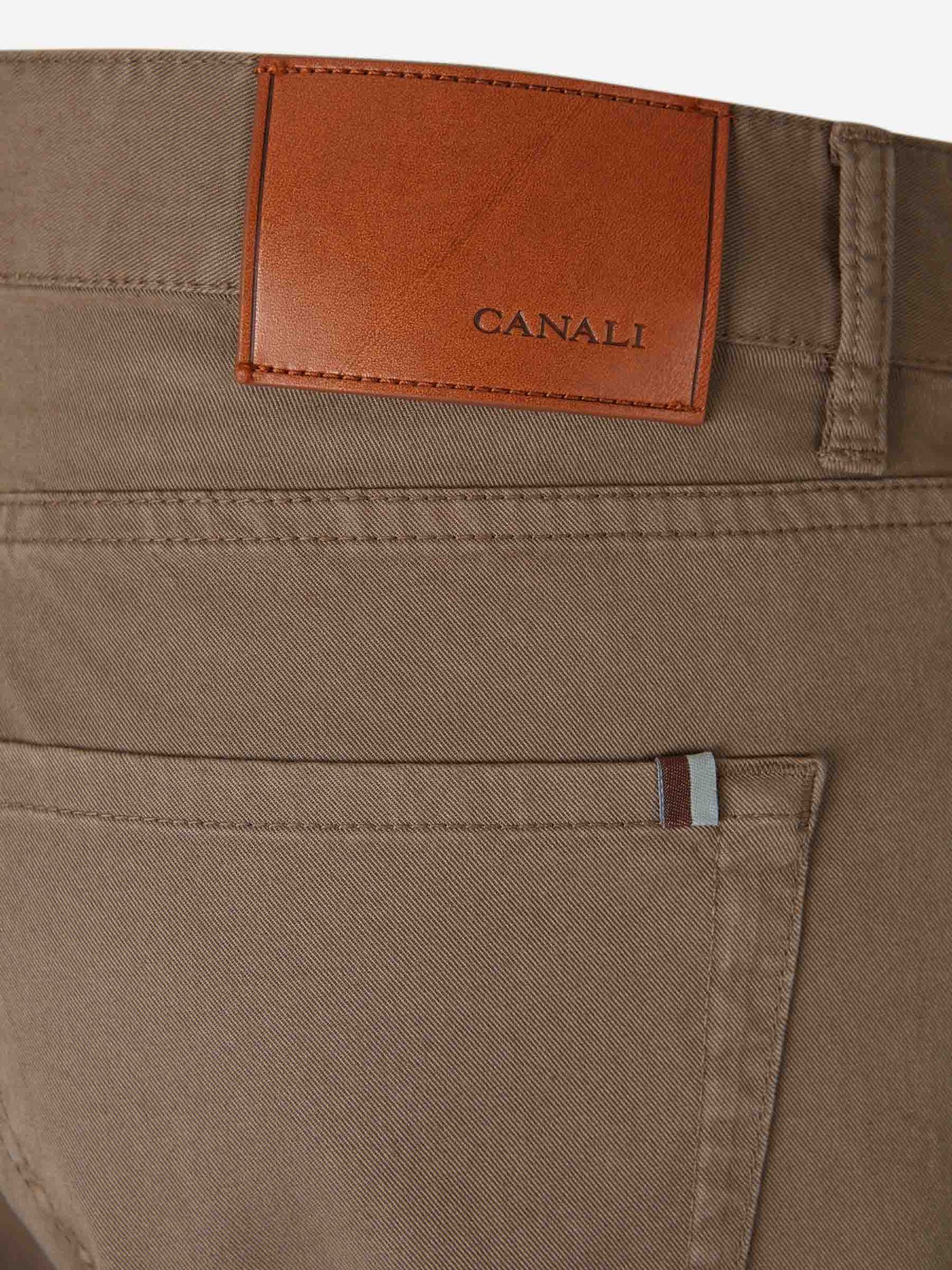 Outlet online Canali Hombre Jeans Rectos Clásicos color Marrón sku 522-003086 02 - Foto 4