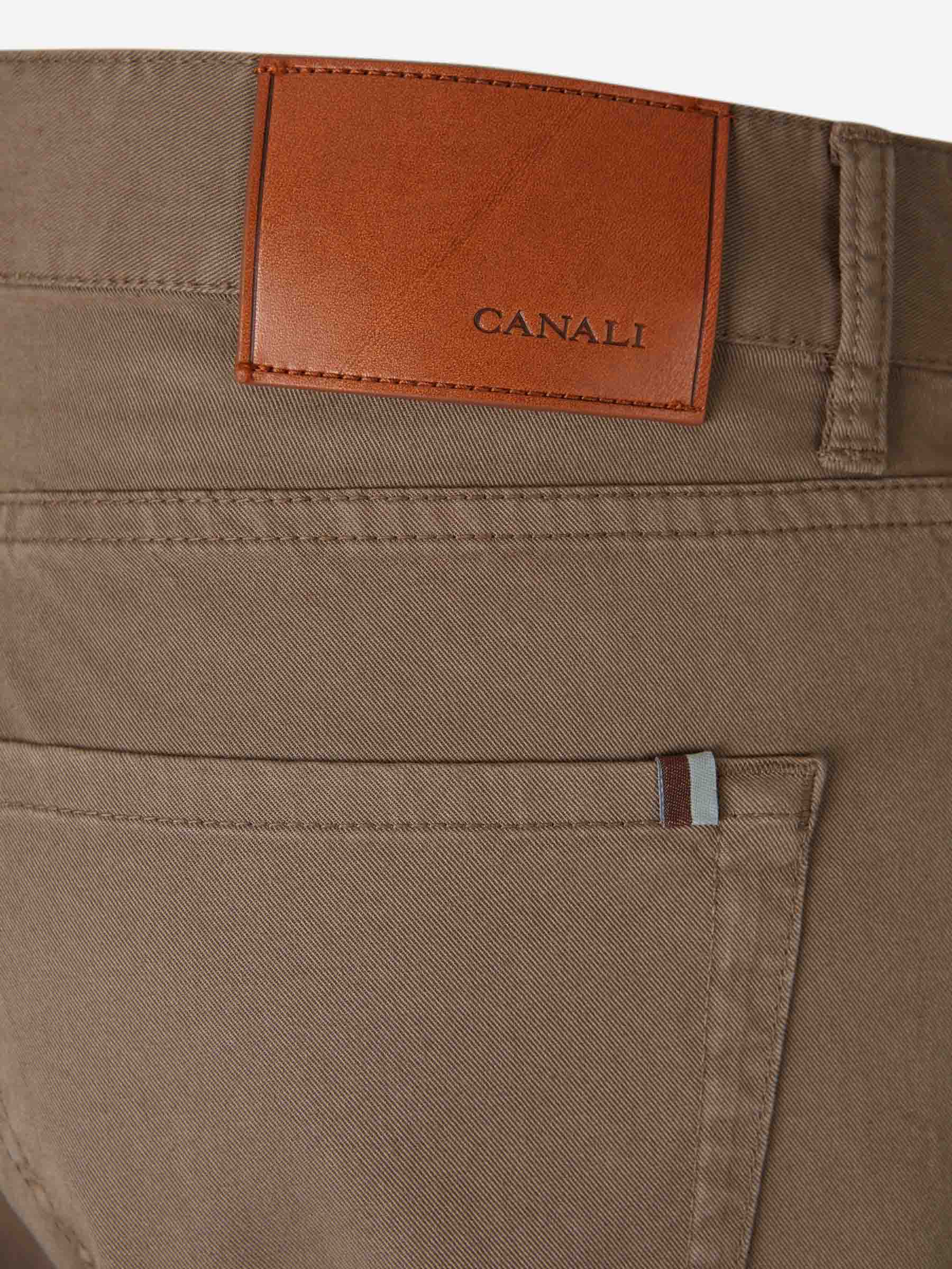 Outlet online Canali Hombre Jeans Rectos Clásicos color Marrón sku 522-003086 02 - Foto 4
