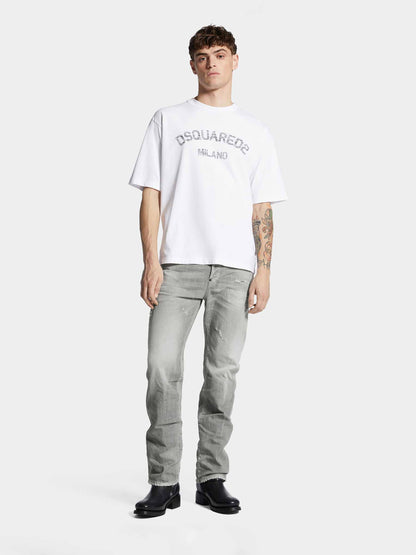 Dsquared2 Hombre Barcelona Jeans Rectos color Gris sku 522-003093 01 - Foto 2