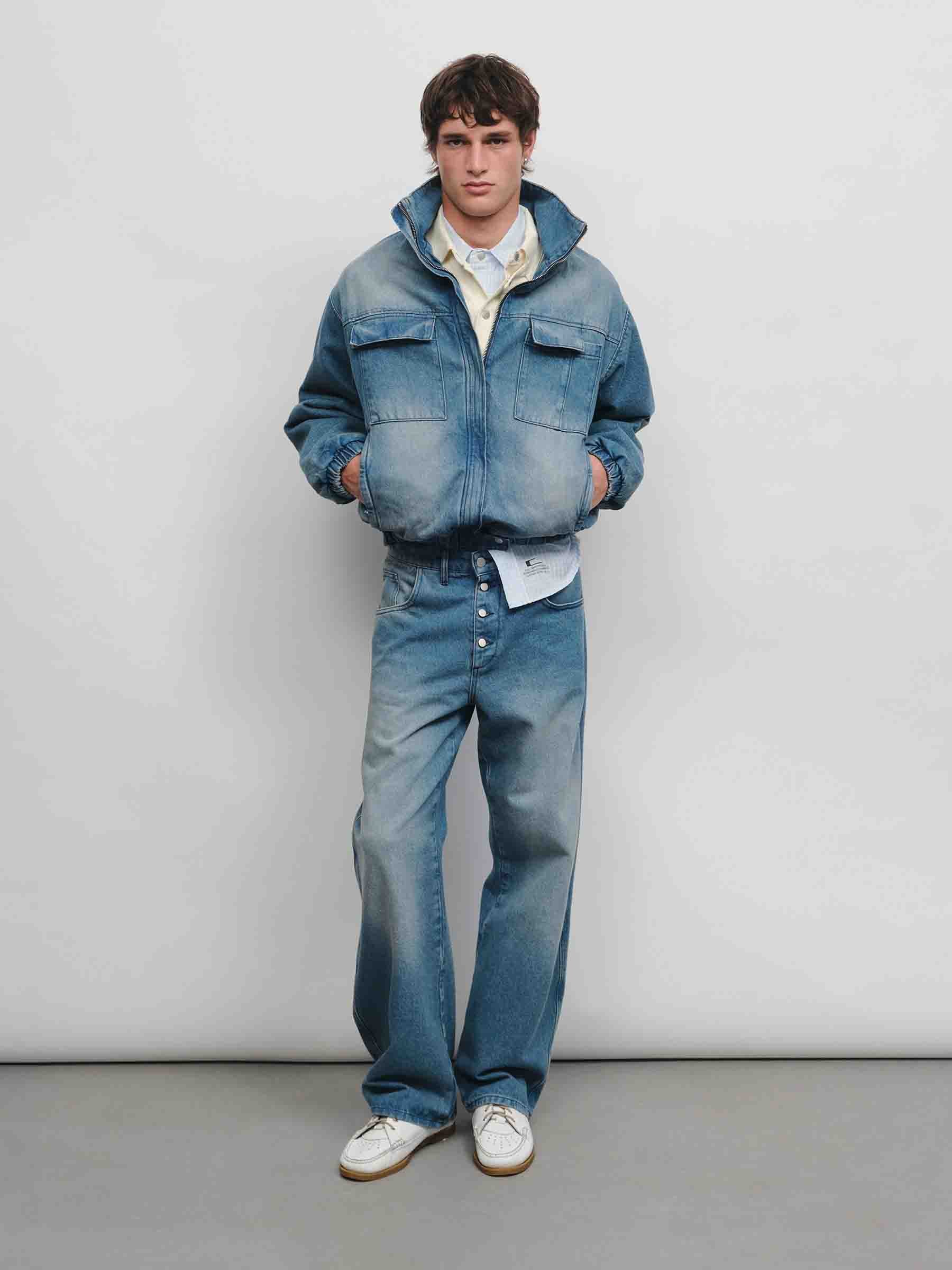 Carrer Hombre Barcelona Jeans Anchos color Azul Denim sku 522-003129 01 - Foto 2