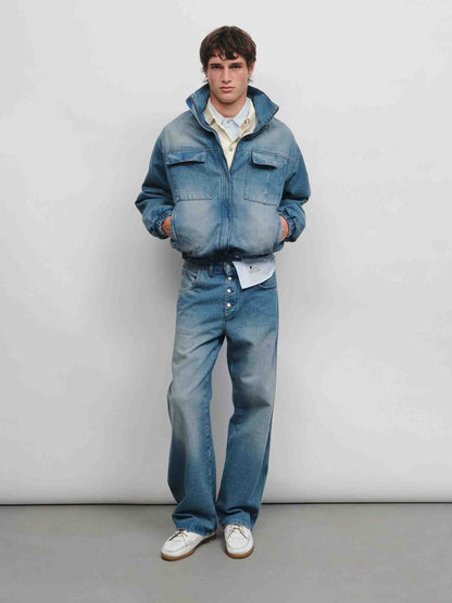 Carrer Hombre Barcelona Jeans Anchos color Azul Denim sku 522-003129 01 - Foto 2