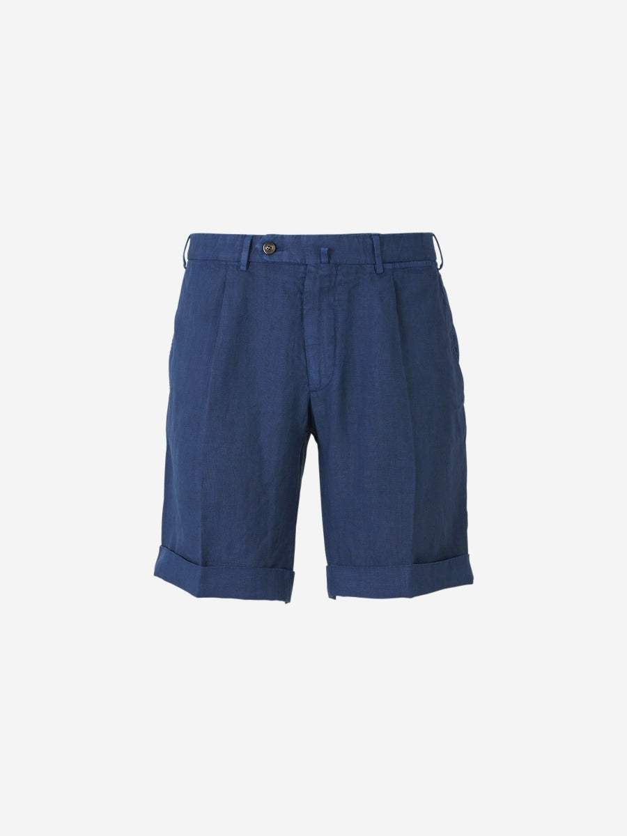 Outlet online Santa Eulalia Hombre Bermudas Lino color Terracota sku 523-000664 04 - Foto 1