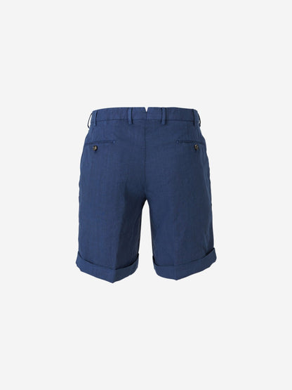 Outlet online Santa Eulalia Hombre Bermudas Lino color Terracota sku 523-000664 04 - Foto 2