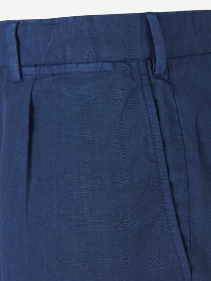 Outlet online Santa Eulalia Hombre Bermudas Lino color Terracota sku 523-000664 04 - Foto 3