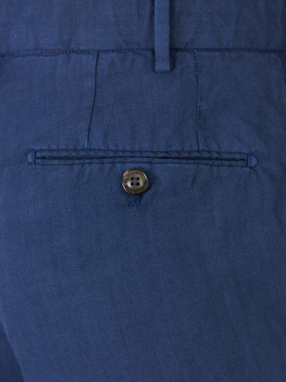 Outlet online Santa Eulalia Hombre Bermudas Lino color Terracota sku 523-000664 04 - Foto 4