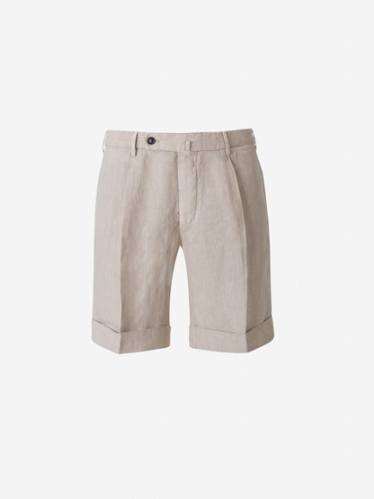 Outlet online Santa Eulalia Hombre Bermudas Lino color Terracota sku 523-000664 04 - Foto 5