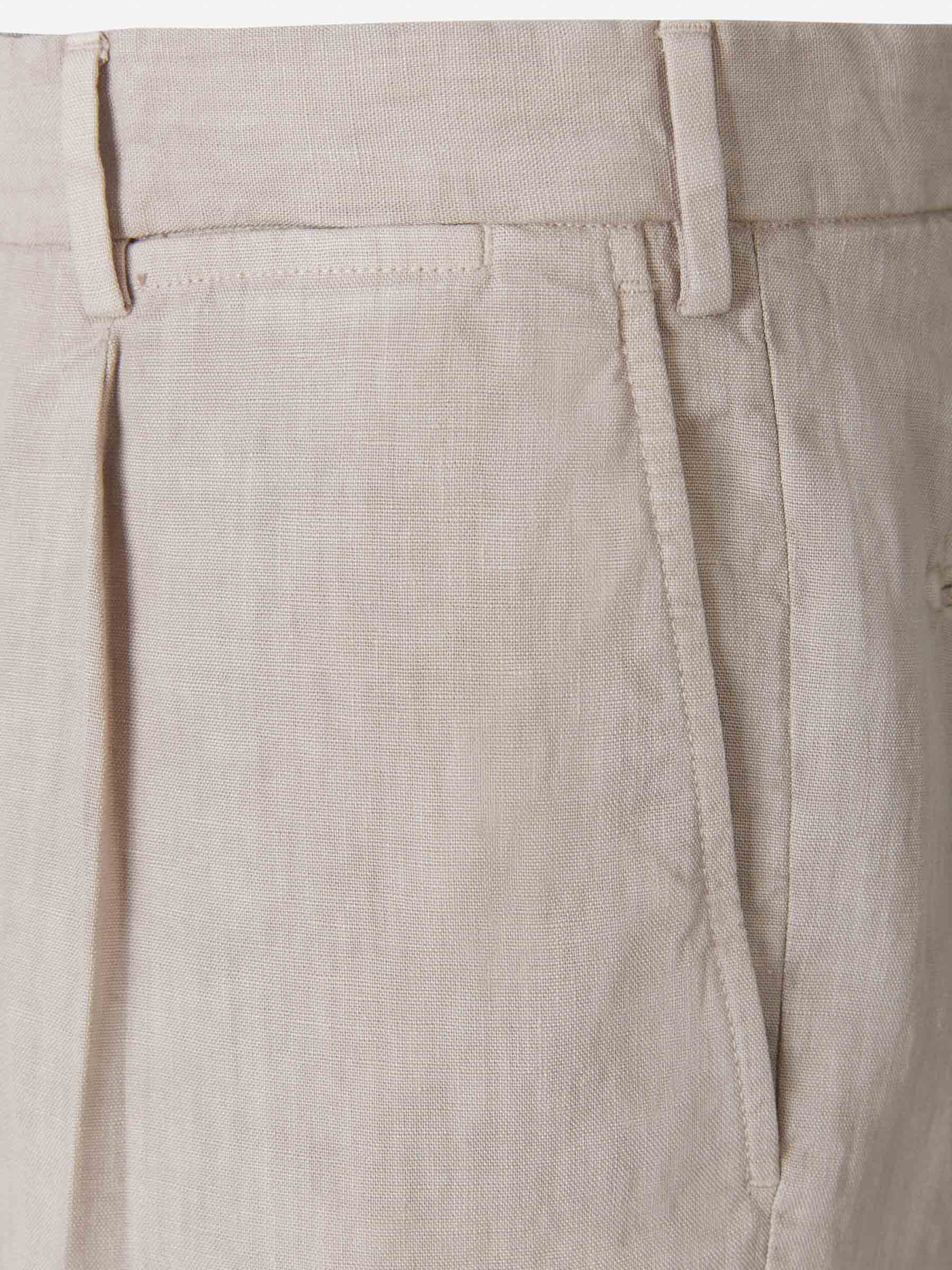 Outlet online Santa Eulalia Hombre Bermudas Lino color Terracota sku 523-000664 04 - Foto 7