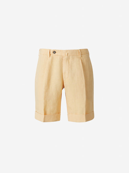 Outlet online Santa Eulalia Hombre Bermudas Lino color Terracota sku 523-000664 04 - Foto 9