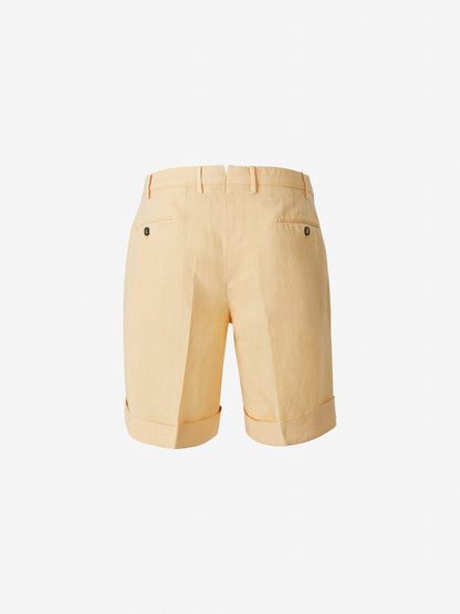 Outlet online Santa Eulalia Hombre Bermudas Lino color Terracota sku 523-000664 04 - Foto 10