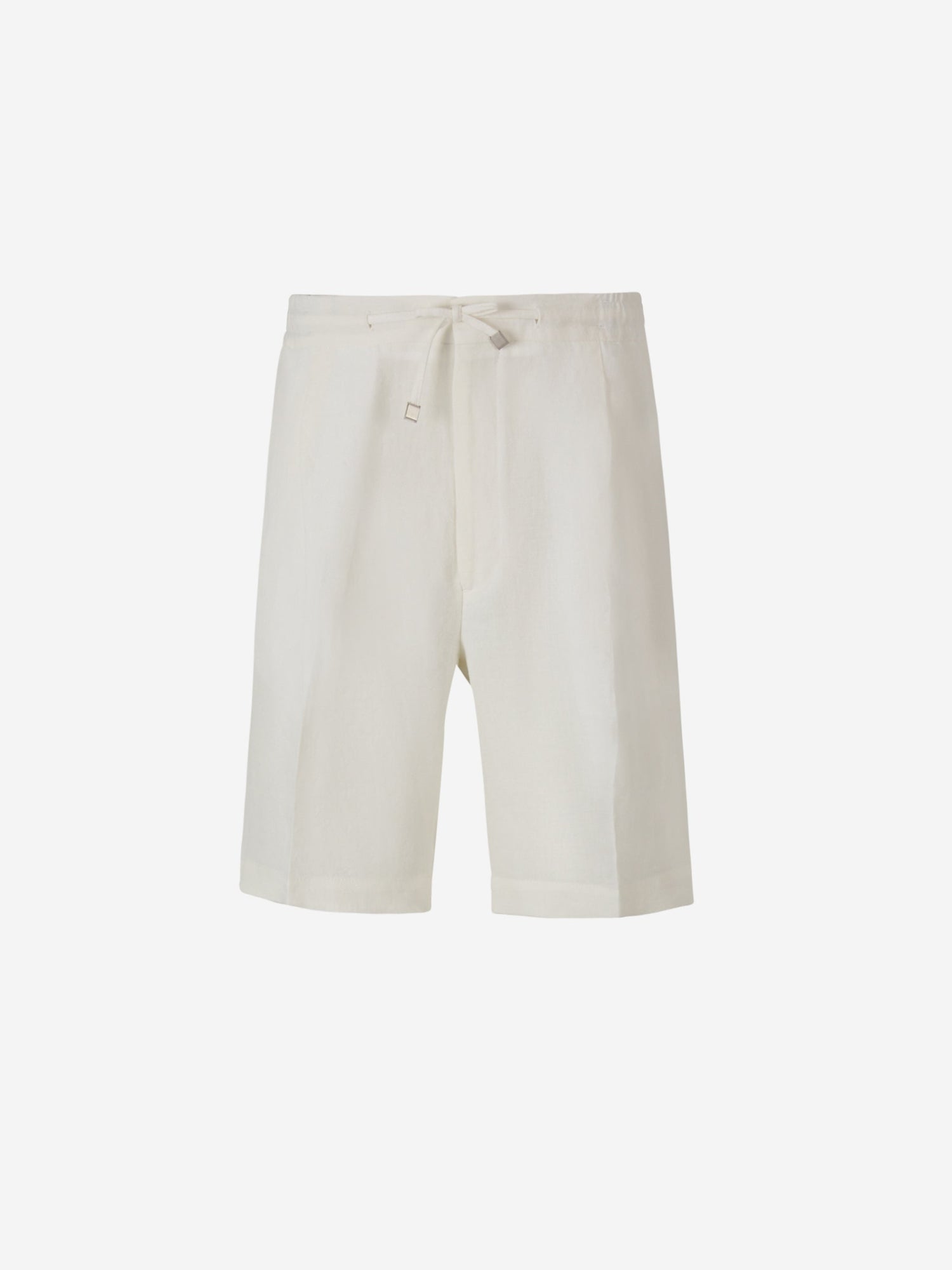 Outlet online Lardini Hombre Bermudas Ultraligeras Lino color Blanco sku 523-000767 01 - Foto 1