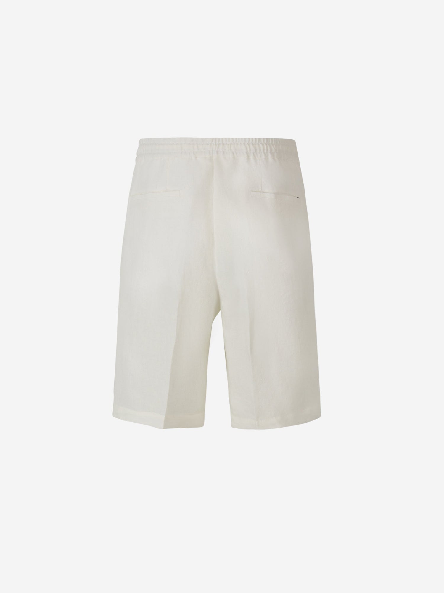 Outlet online Lardini Hombre Bermudas Ultraligeras Lino color Blanco sku 523-000767 01 - Foto 2