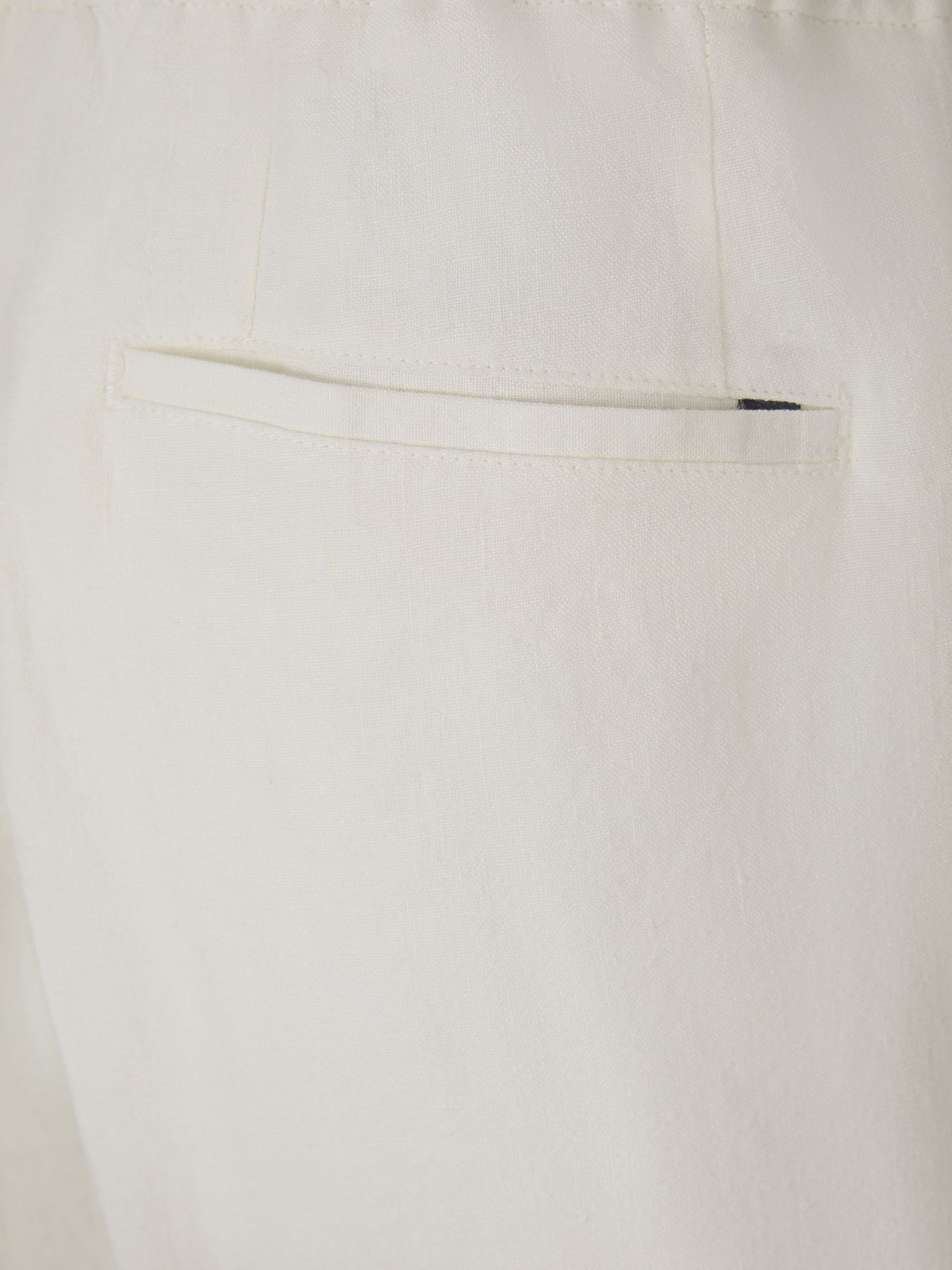 Outlet online Lardini Hombre Bermudas Ultraligeras Lino color Blanco sku 523-000767 01 - Foto 4