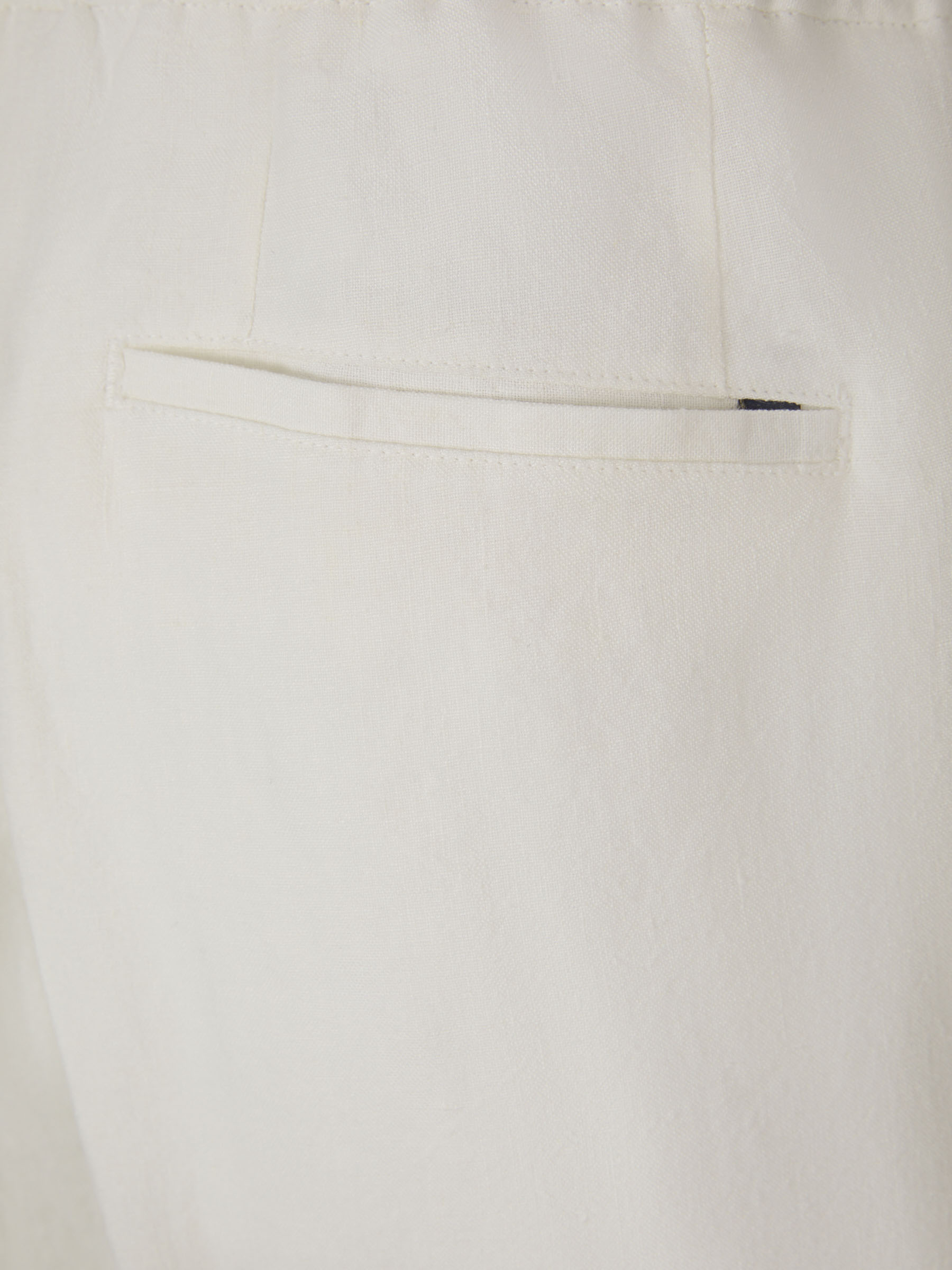 Outlet online Lardini Hombre Bermudas Ultraligeras Lino color Blanco sku 523-000767 01 - Foto 4