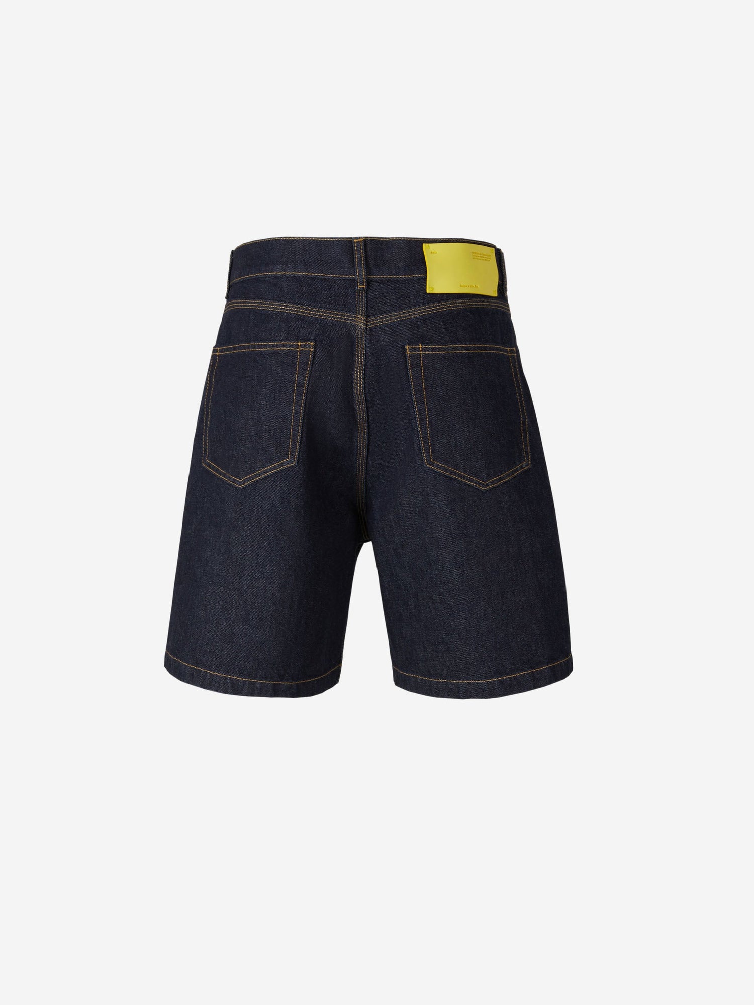 Outlet online Off-White Hombre Bermudas Logo Bordado color Azul Denim sku 523-000790 01 - Foto 3