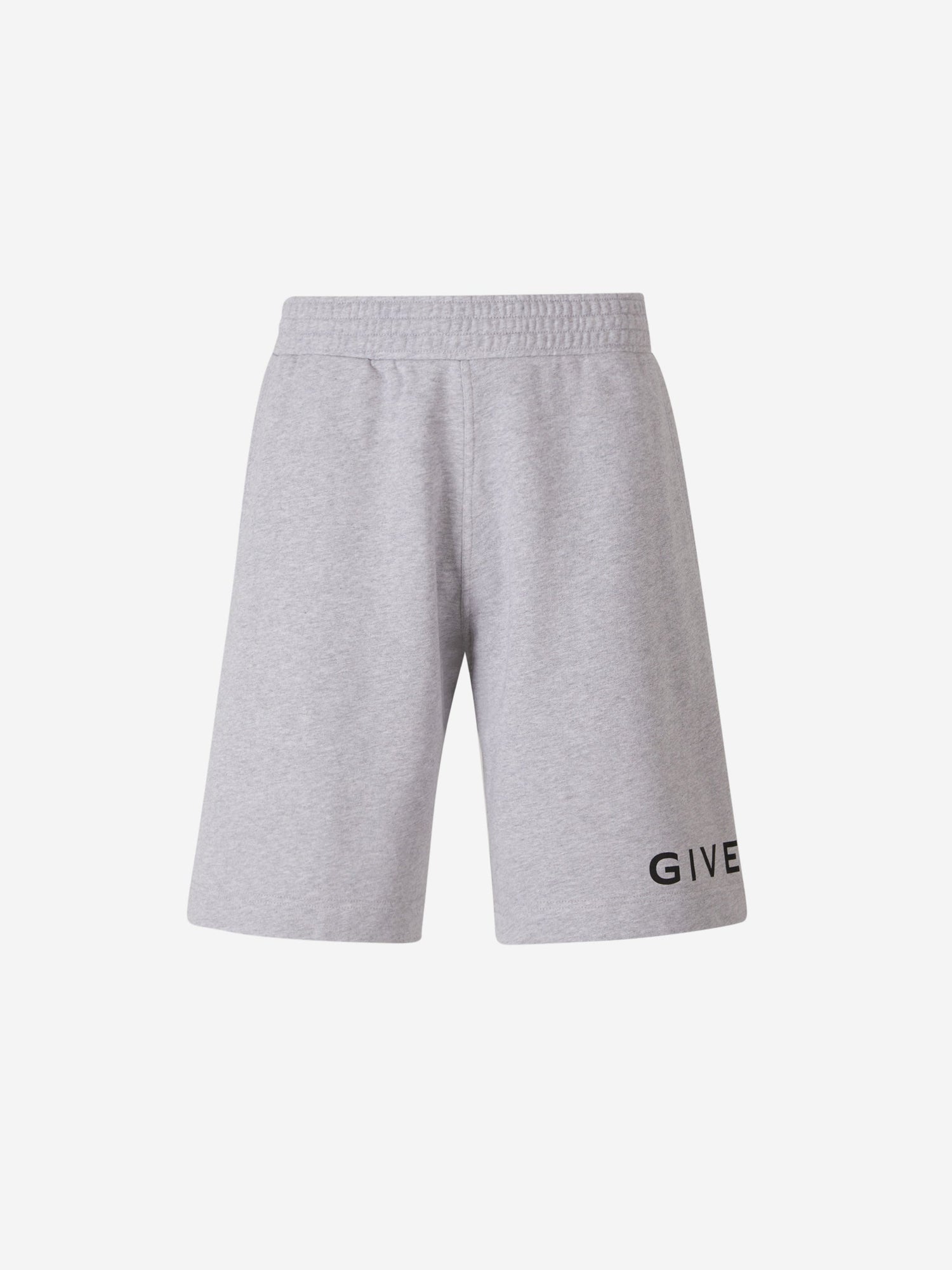 Outlet online Givenchy Hombre Bermudas Logo Algodón color Gris Claro sku 523-000791 01 - Foto 1