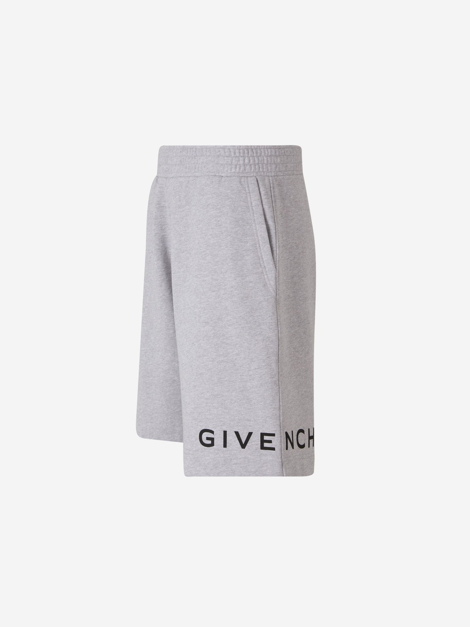 Outlet online Givenchy Hombre Bermudas Logo Algodón color Gris Claro sku 523-000791 01 - Foto 2