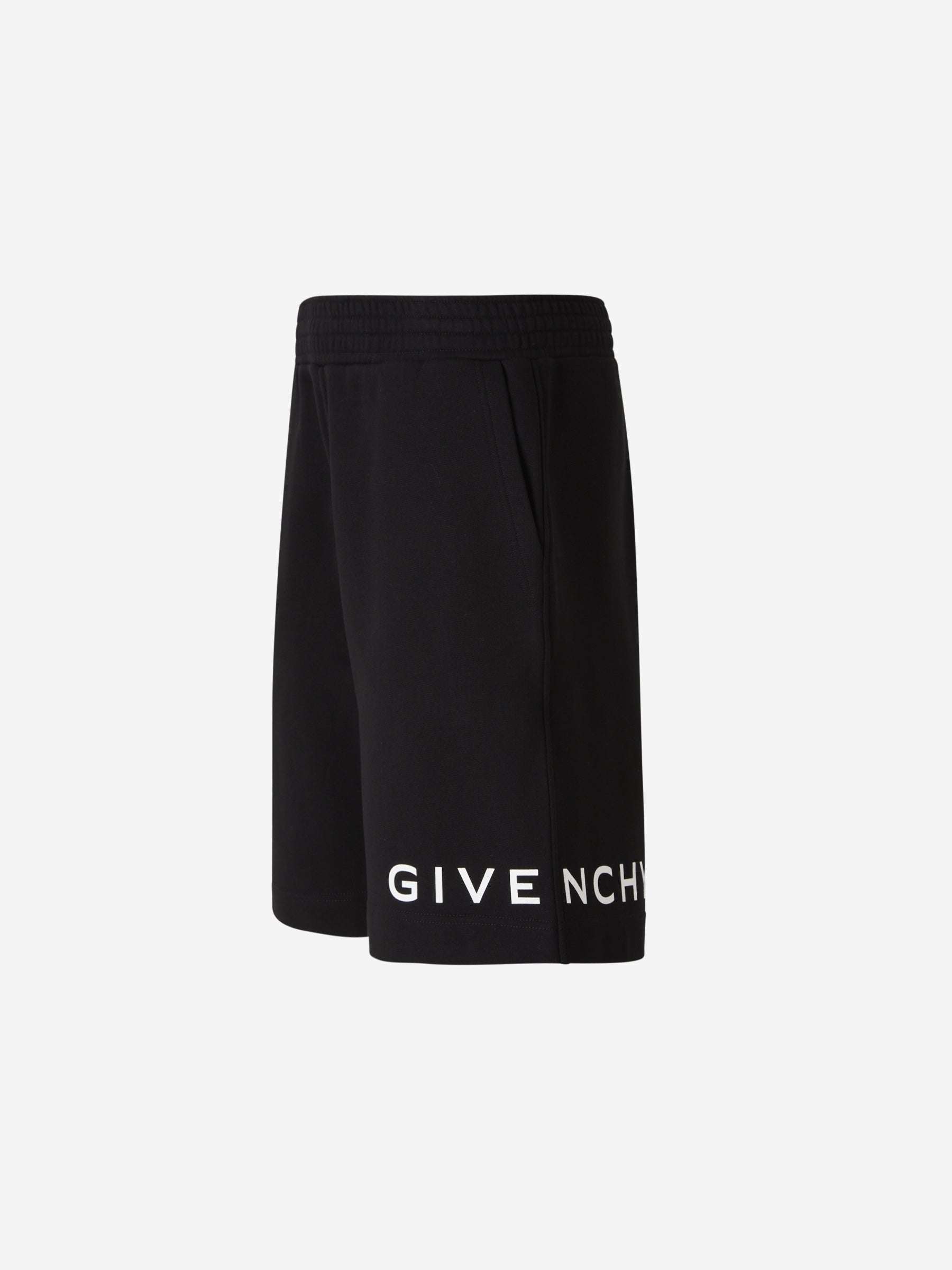 Outlet online Givenchy Hombre Bermudas Logo Algodón color Gris Claro sku 523-000791 01 - Foto 7