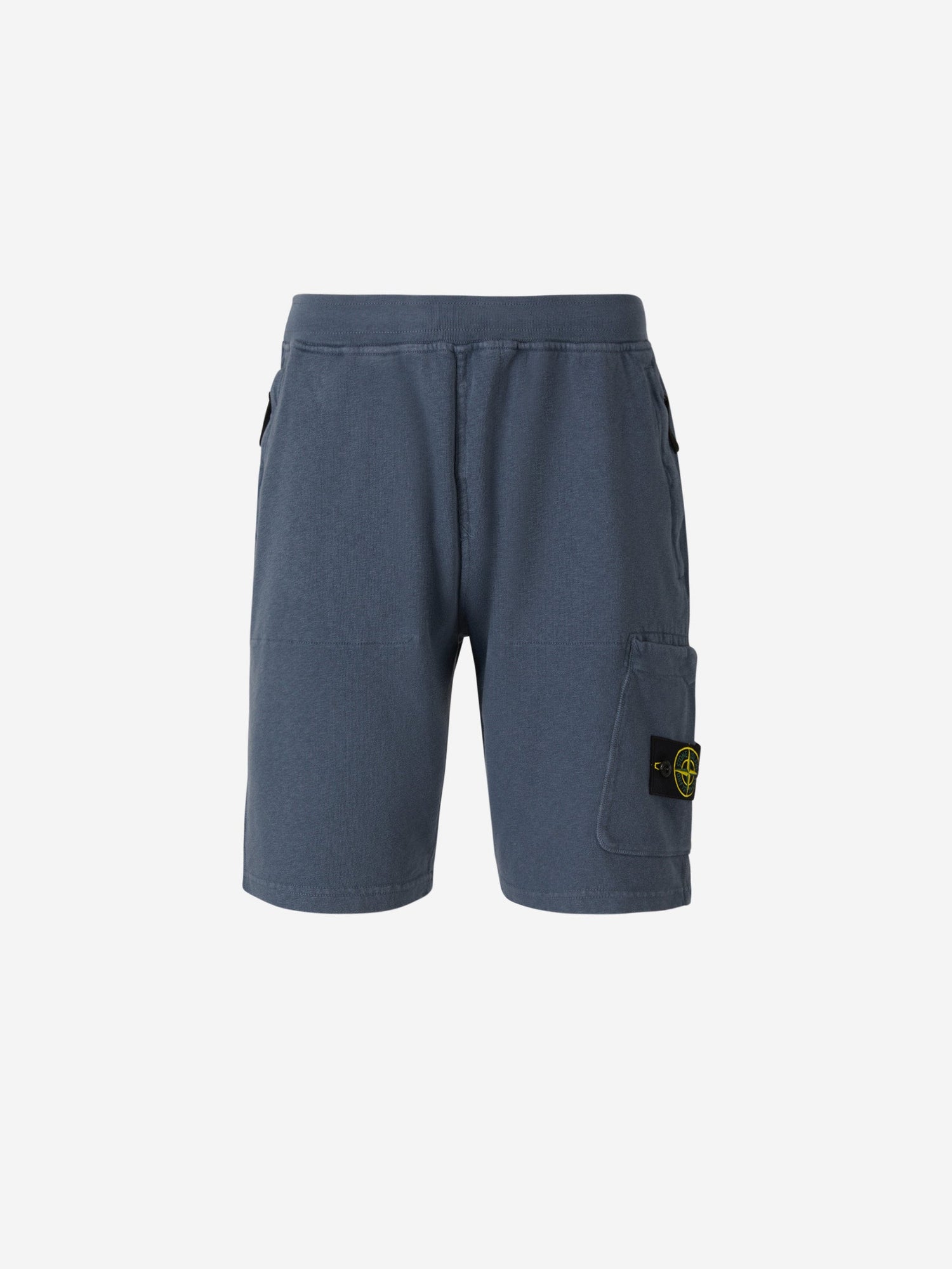 Outlet online Stone Island Hombre Bermudas Joggers Logo color Verde Militar sku 523-000825 02 - Foto 1