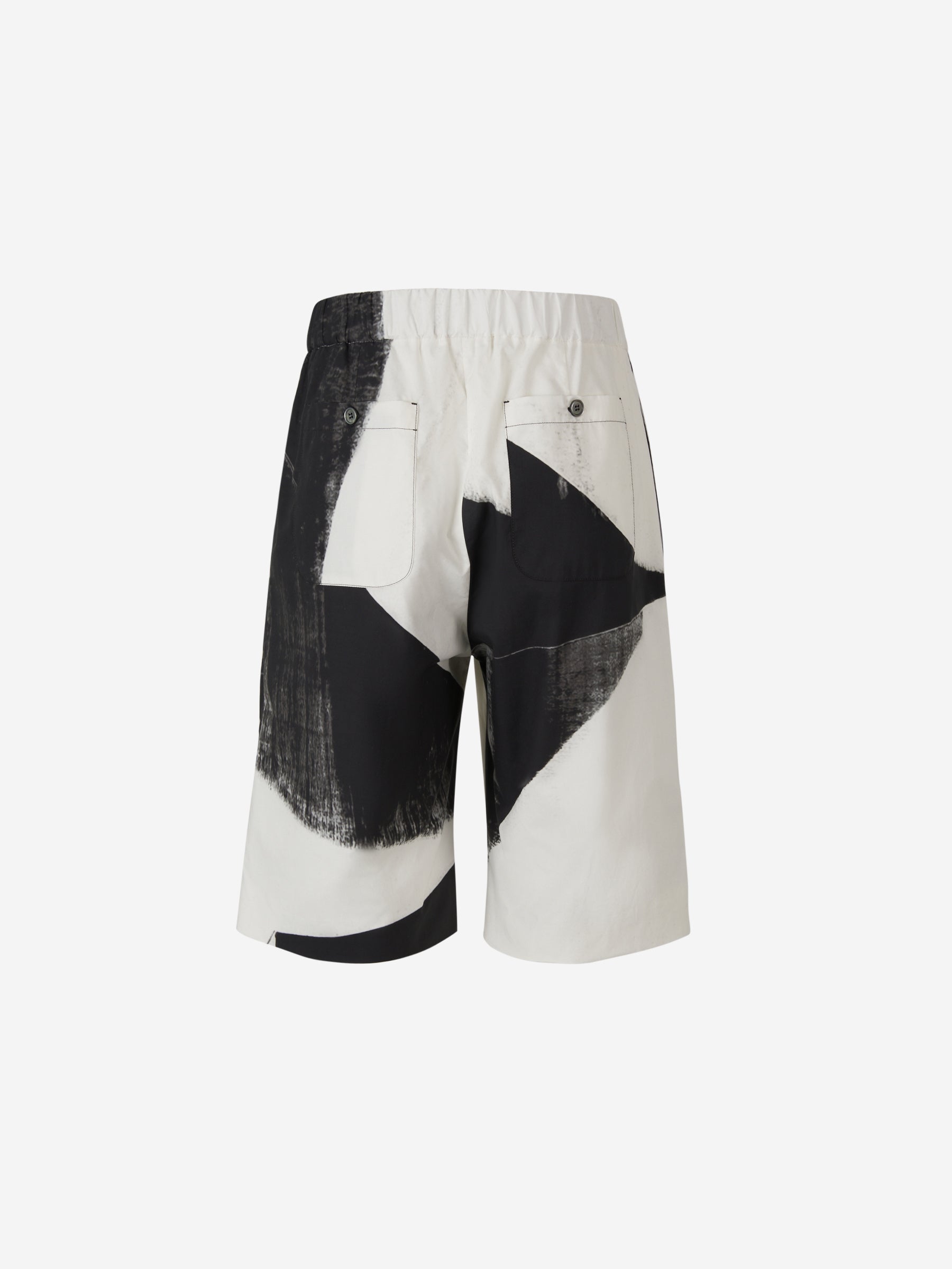 Outlet online McQueen Hombre Bermudas Algodón Estampado color Crema sku 523-000844 01 - Foto 2
