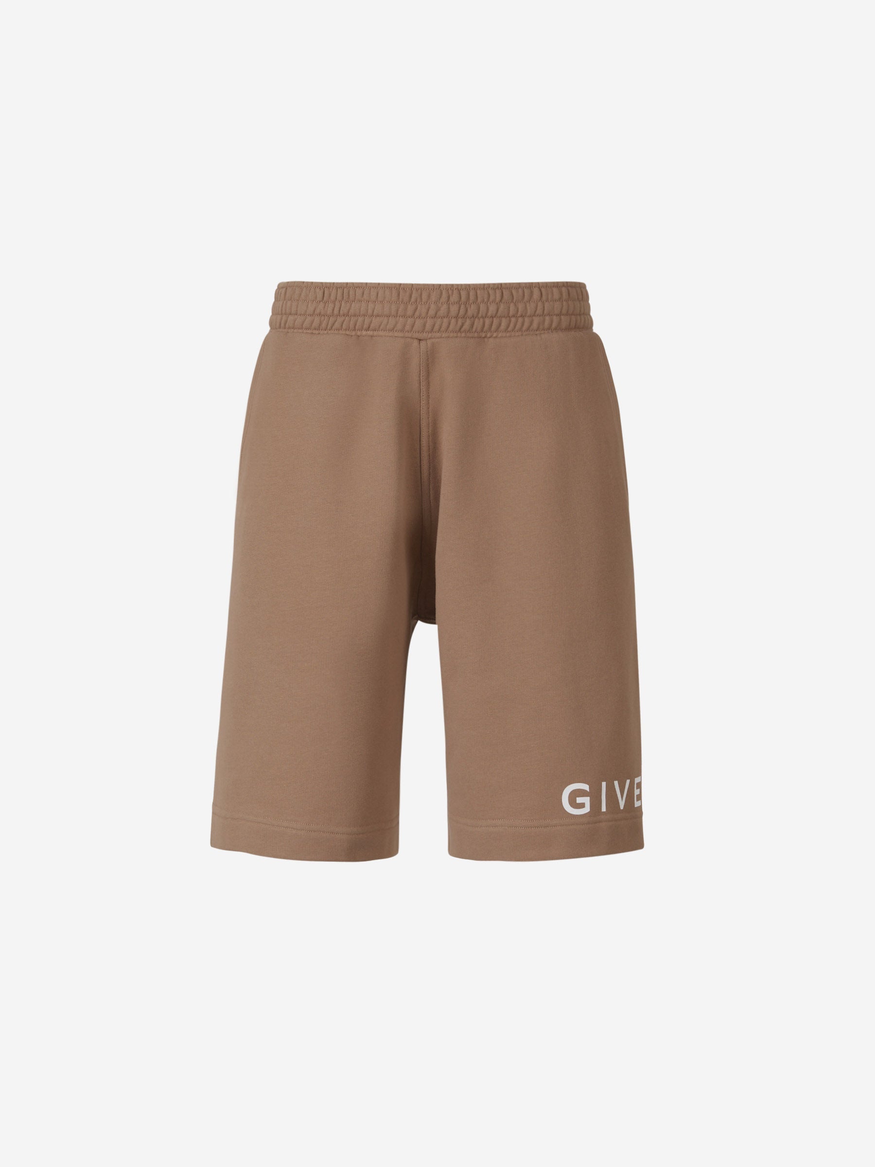 Outlet online Givenchy Hombre Bermudas Estampadas Logo color Beis sku 523-000851 01 - Foto 1
