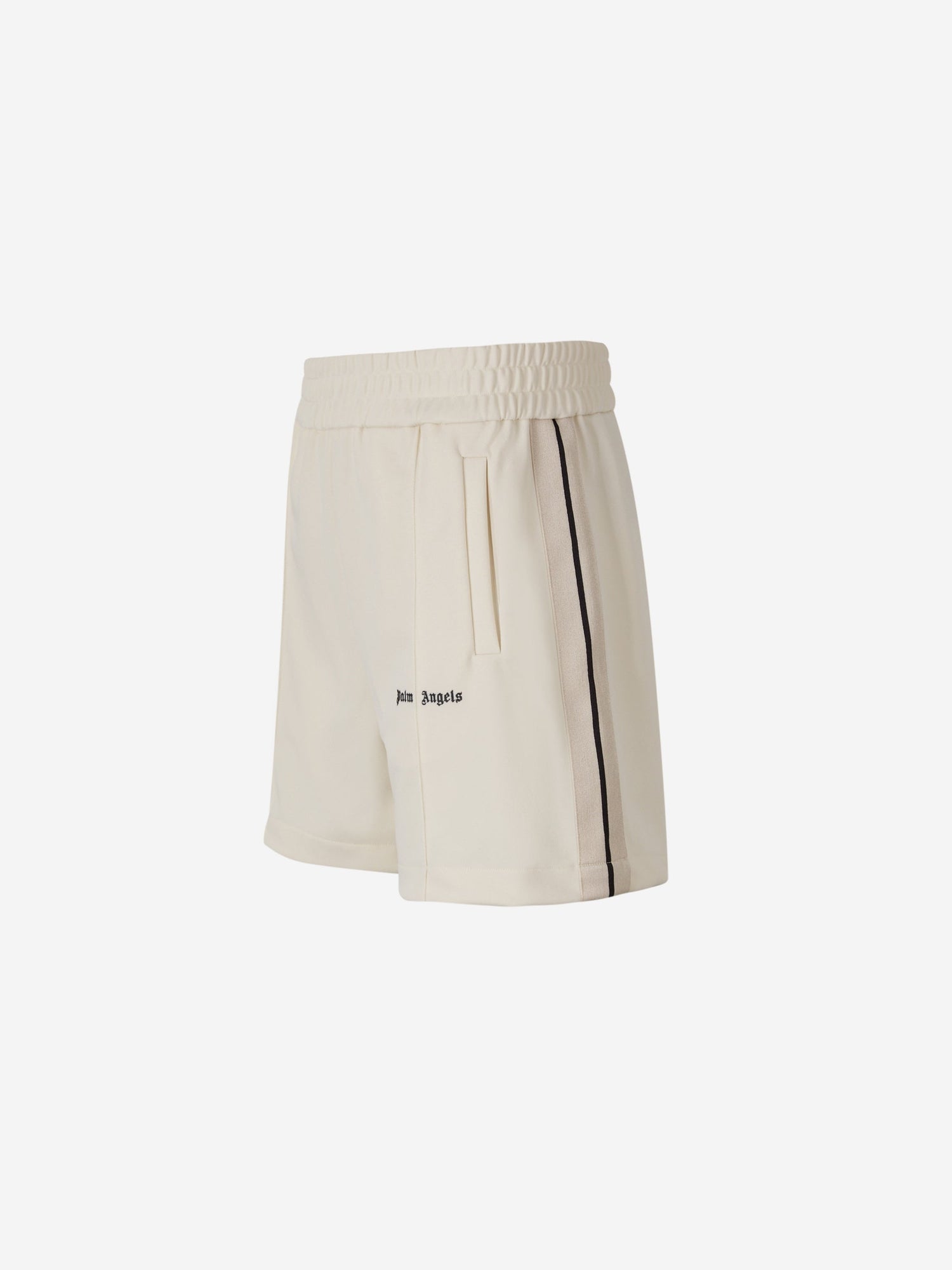 Outlet online Palm Angels Hombre Bermudas Técnicas Logo color Crema sku 523-000863 01 - Foto 2