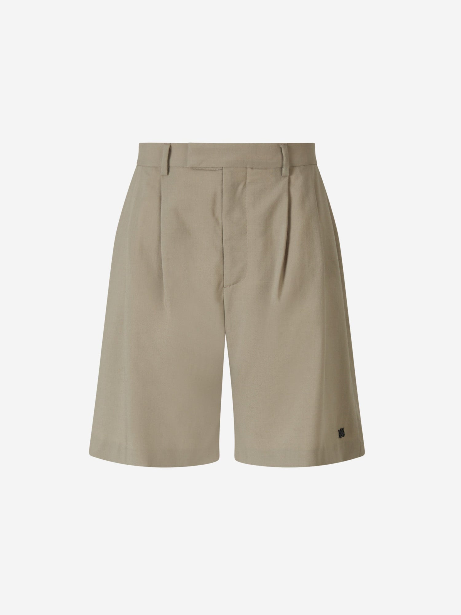Outlet online Amiri Hombre Bermudas Pinzas Lana color Arena sku 523-000866 01 - Foto 1