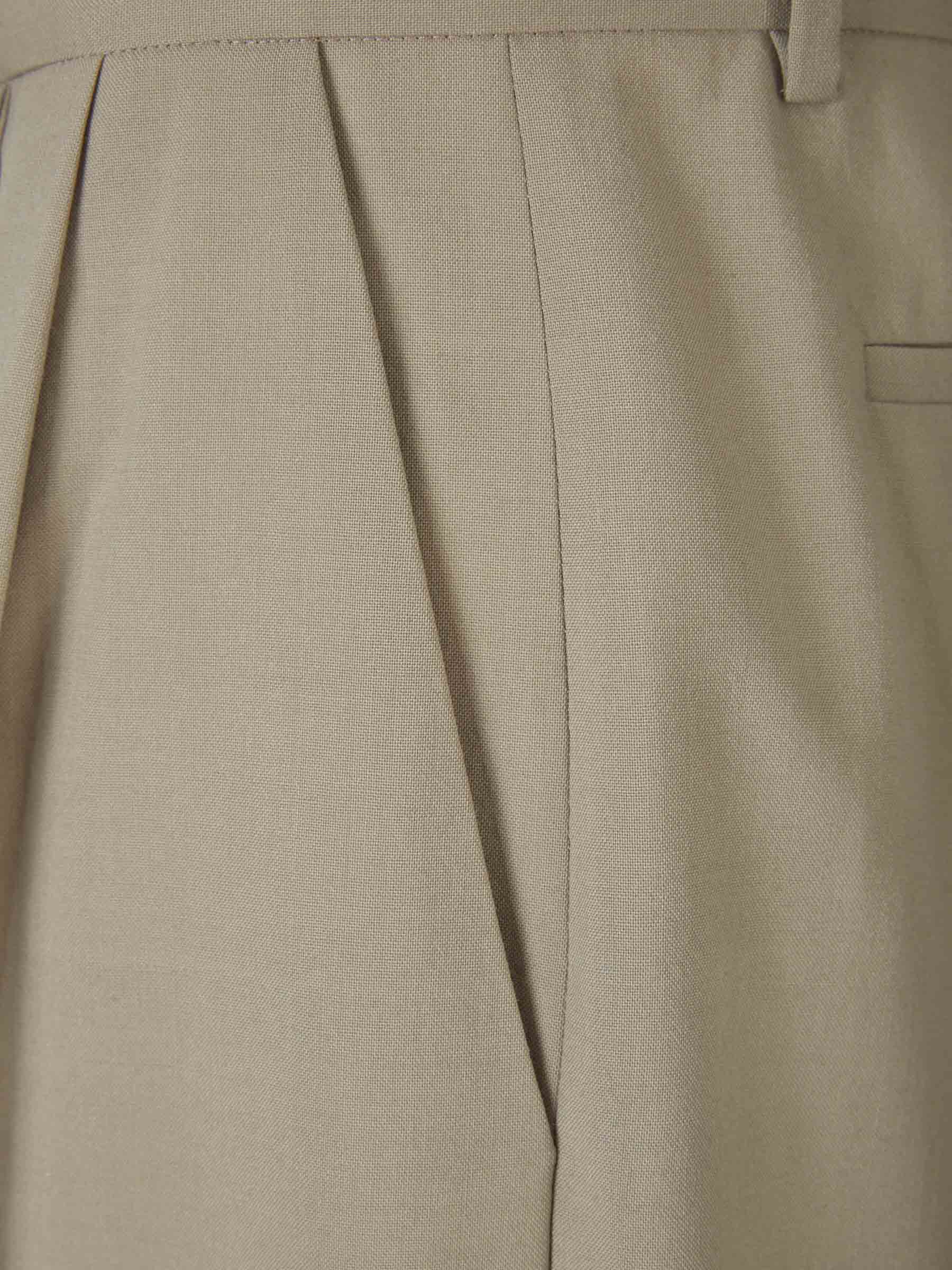 Outlet online Amiri Hombre Bermudas Pinzas Lana color Arena sku 523-000866 01 - Foto 4