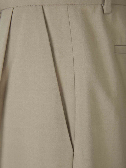 Outlet online Amiri Hombre Bermudas Pinzas Lana color Arena sku 523-000866 01 - Foto 4