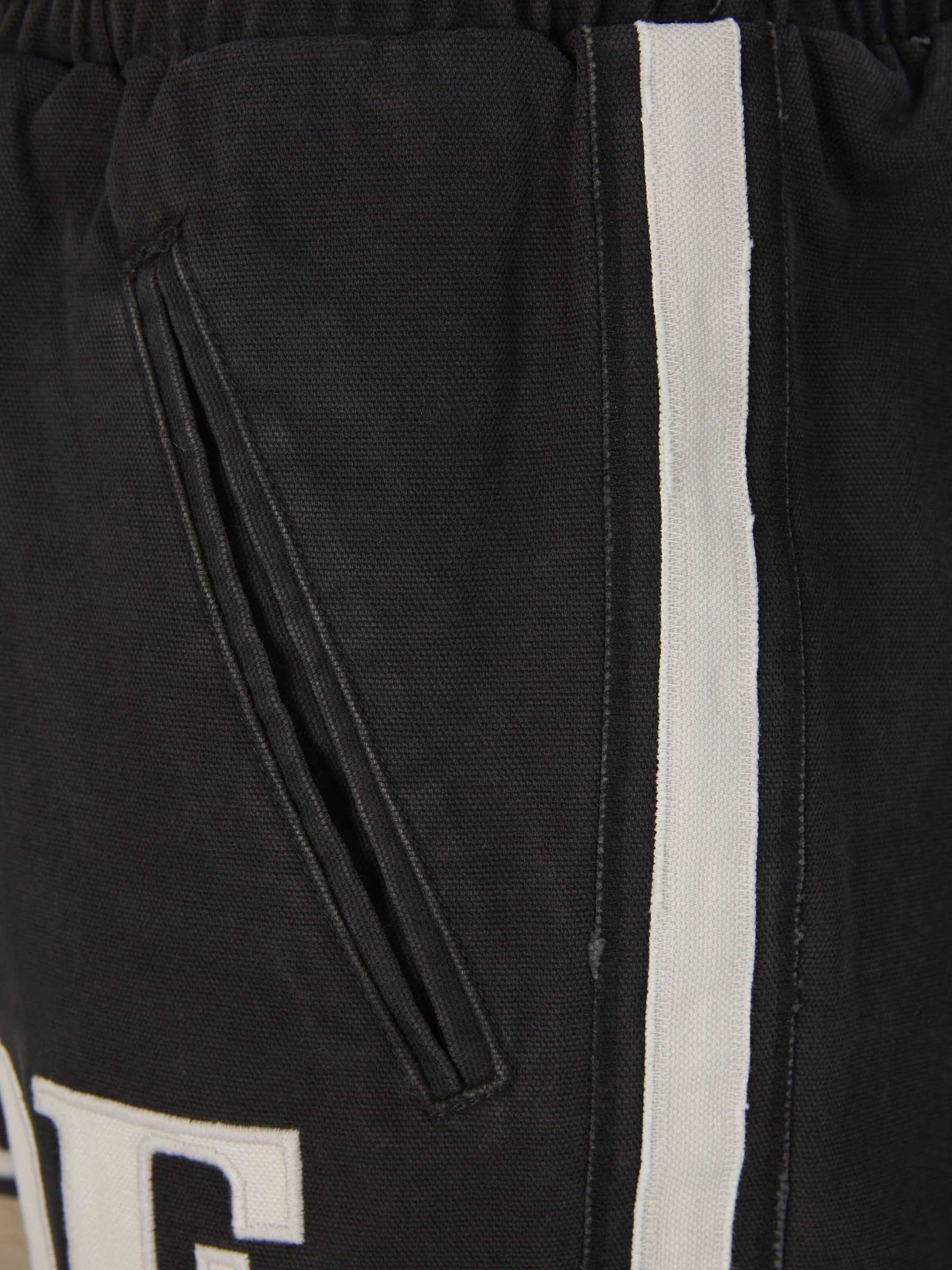 Outlet online Rhude Hombre Bermudas Logo Algodón color Negro sku 523-000869 00 - Foto 4