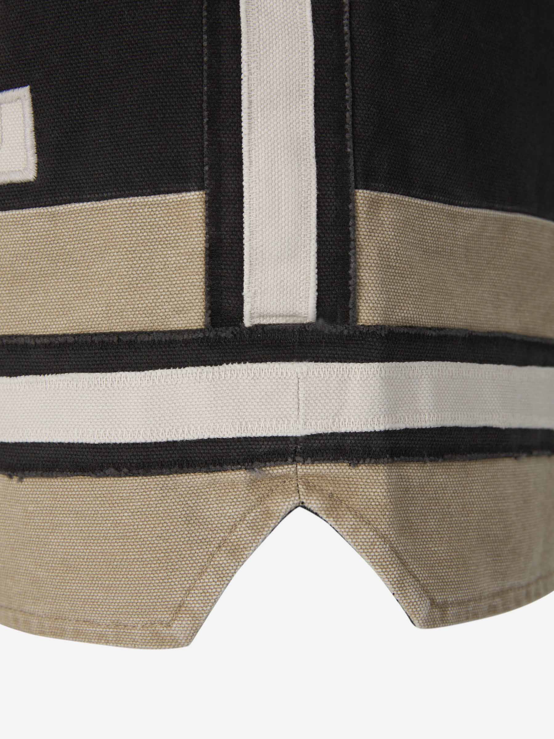 Outlet online Rhude Hombre Bermudas Logo Algodón color Negro sku 523-000869 00 - Foto 5