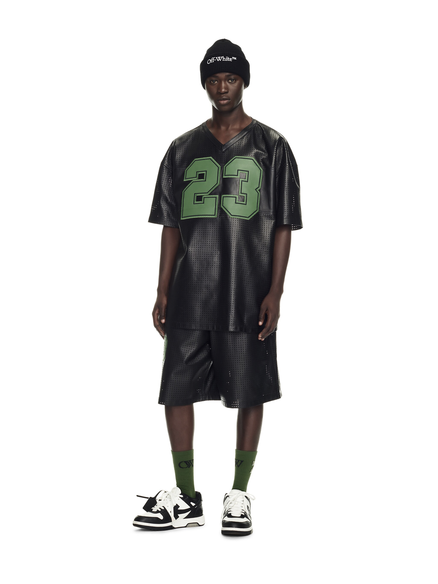 Outlet online Off-White Hombre Bermudas Naulover Lea color Negro sku 523-000886 01 - Foto 2