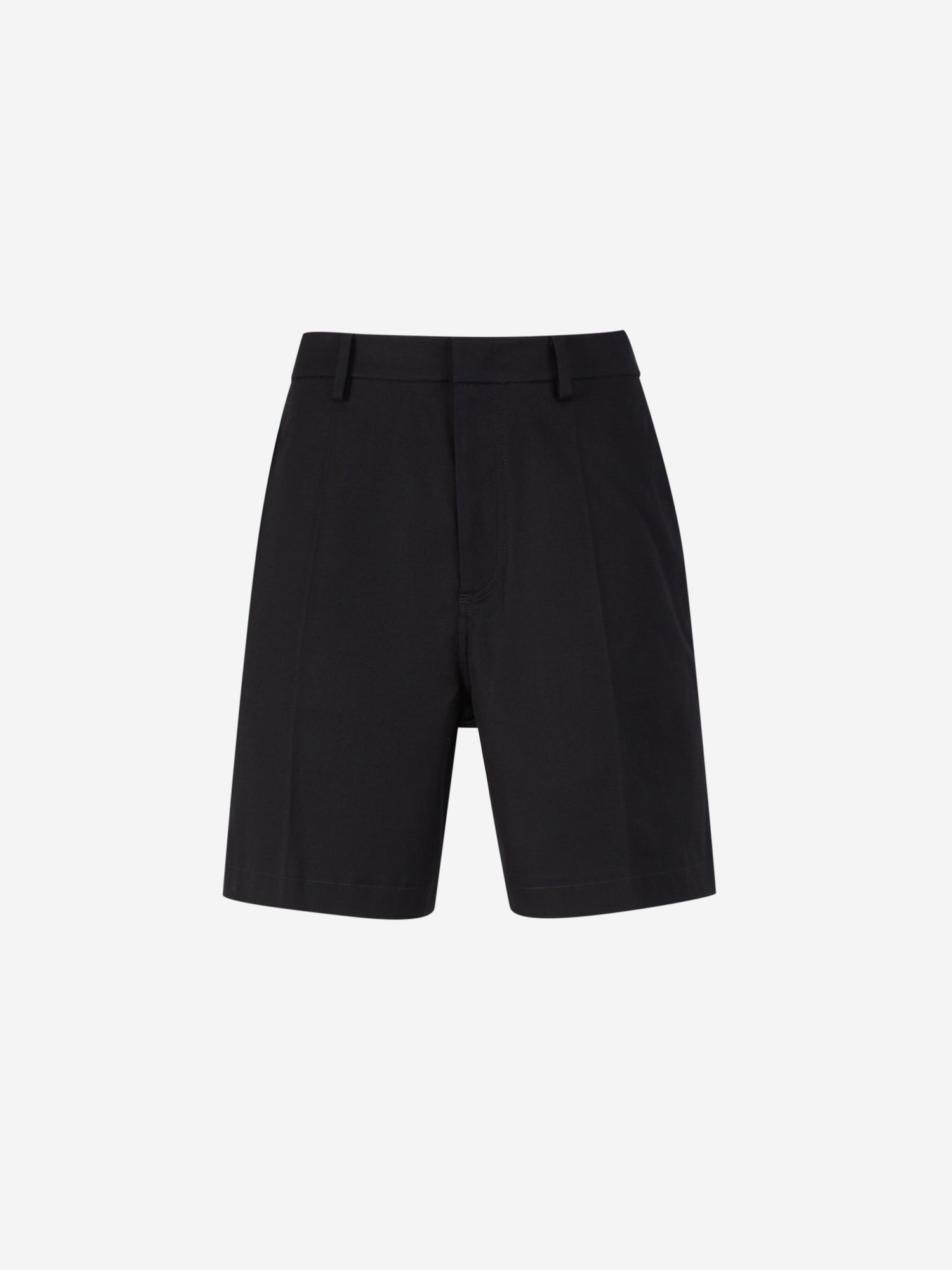 Outlet online Valentino Hombre Bermudas Lisas Algodón color Negro sku 523-000898 01 - Foto 1