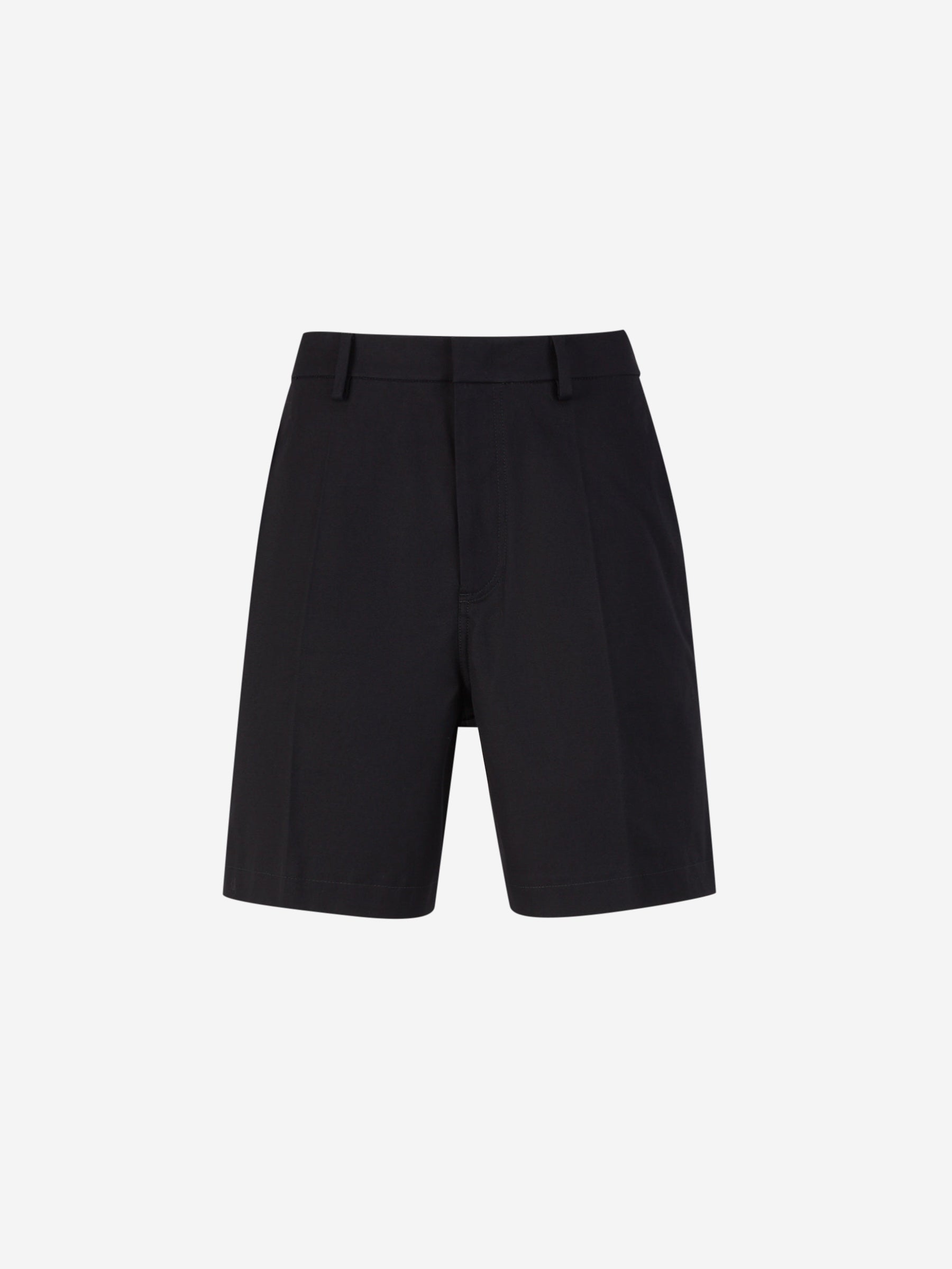 Outlet online Valentino Hombre Bermudas Lisas Algodón color Negro sku 523-000898 01 - Foto 1