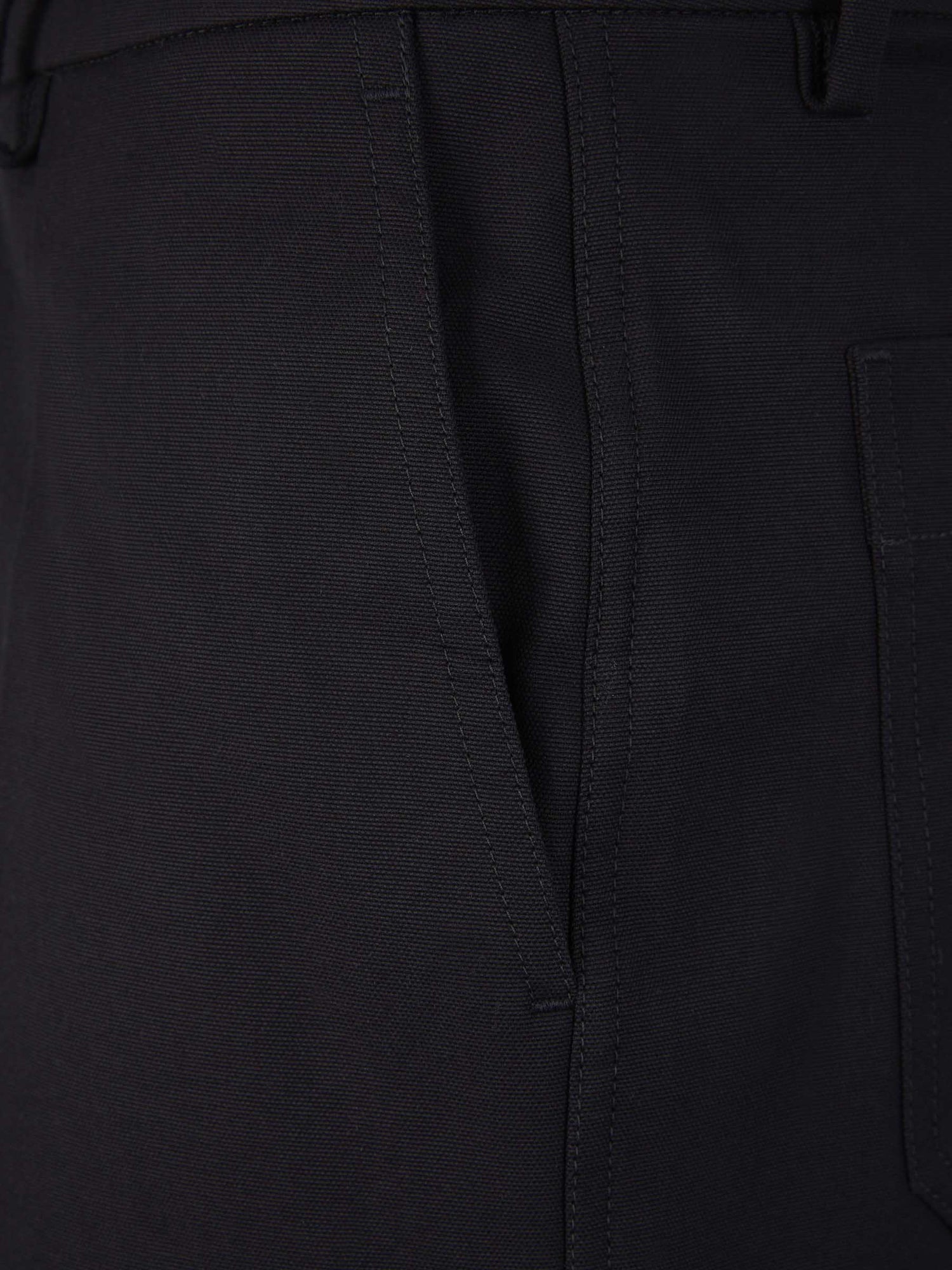 Outlet online Valentino Hombre Bermudas Lisas Algodón color Negro sku 523-000898 01 - Foto 4
