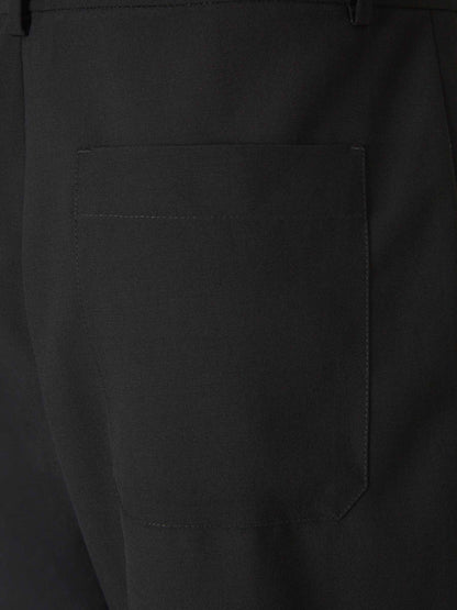 Outlet online Valentino Hombre Bermudas Formales Lana color Negro sku 523-000954 01 - Foto 5