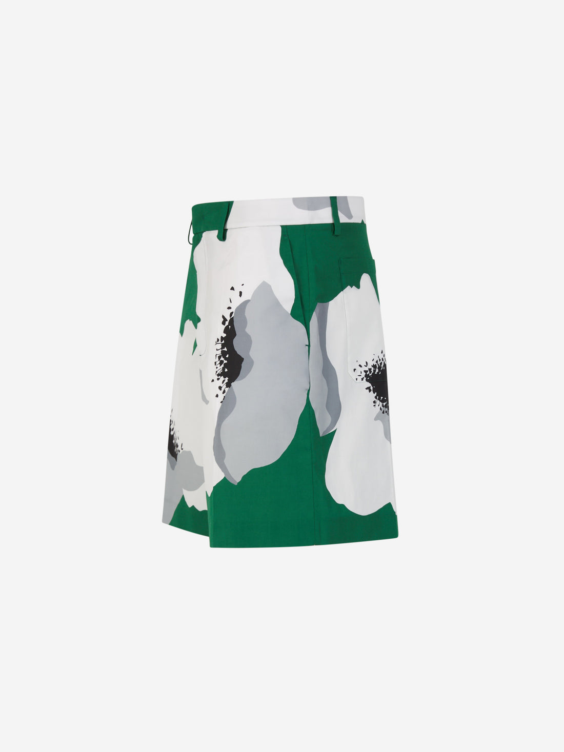 Outlet online Valentino Hombre Bermudas Motivo Valentino Flower Portrait color Verde Menta sku 523-000955 01 - Foto 2