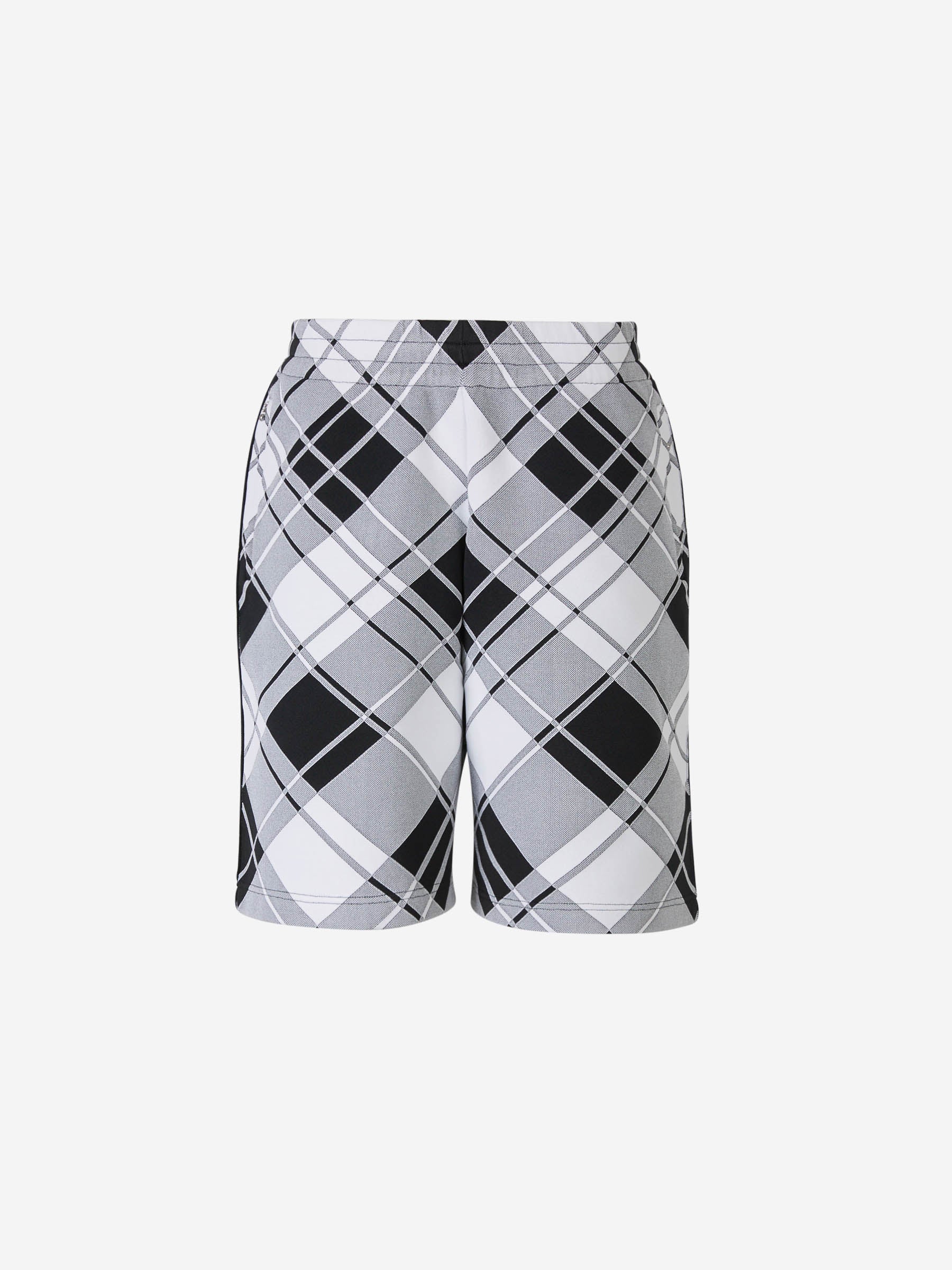 Outlet online Burberry Hombre Bermudas Motivo Cuadros color Blanco Y Negro sku 523-000992 01 - Foto 1