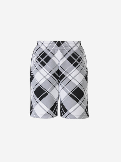 Outlet online Burberry Hombre Bermudas Motivo Cuadros color Blanco Y Negro sku 523-000992 01 - Foto 1