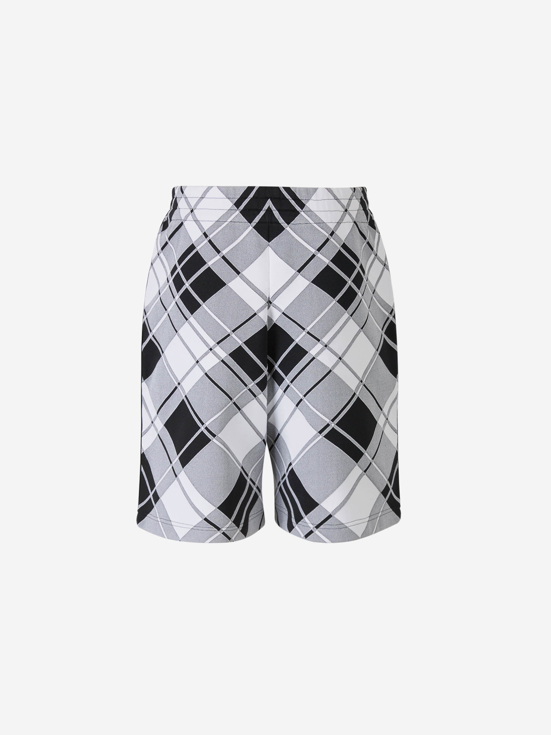 Outlet online Burberry Hombre Bermudas Motivo Cuadros color Blanco Y Negro sku 523-000992 01 - Foto 3