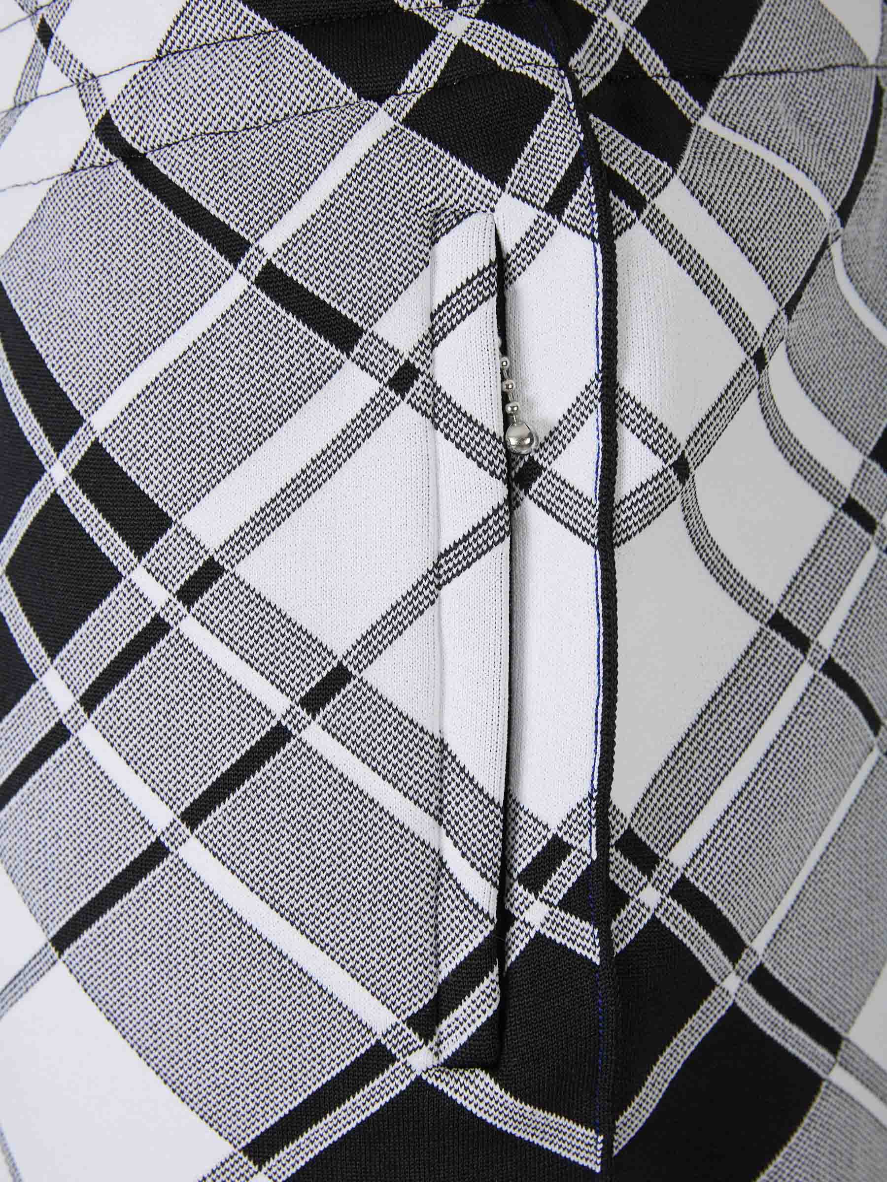 Outlet online Burberry Hombre Bermudas Motivo Cuadros color Blanco Y Negro sku 523-000992 01 - Foto 4