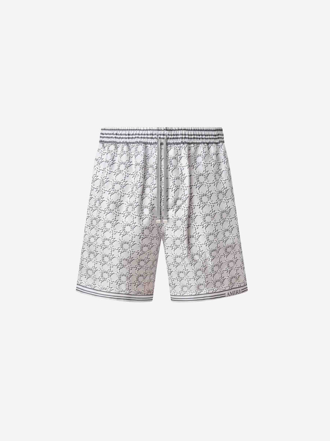 Amiri Hombre Barcelona Bermudas Estampado Ma-Quad color Gris Claro sku 523-001070 01 - Foto 1