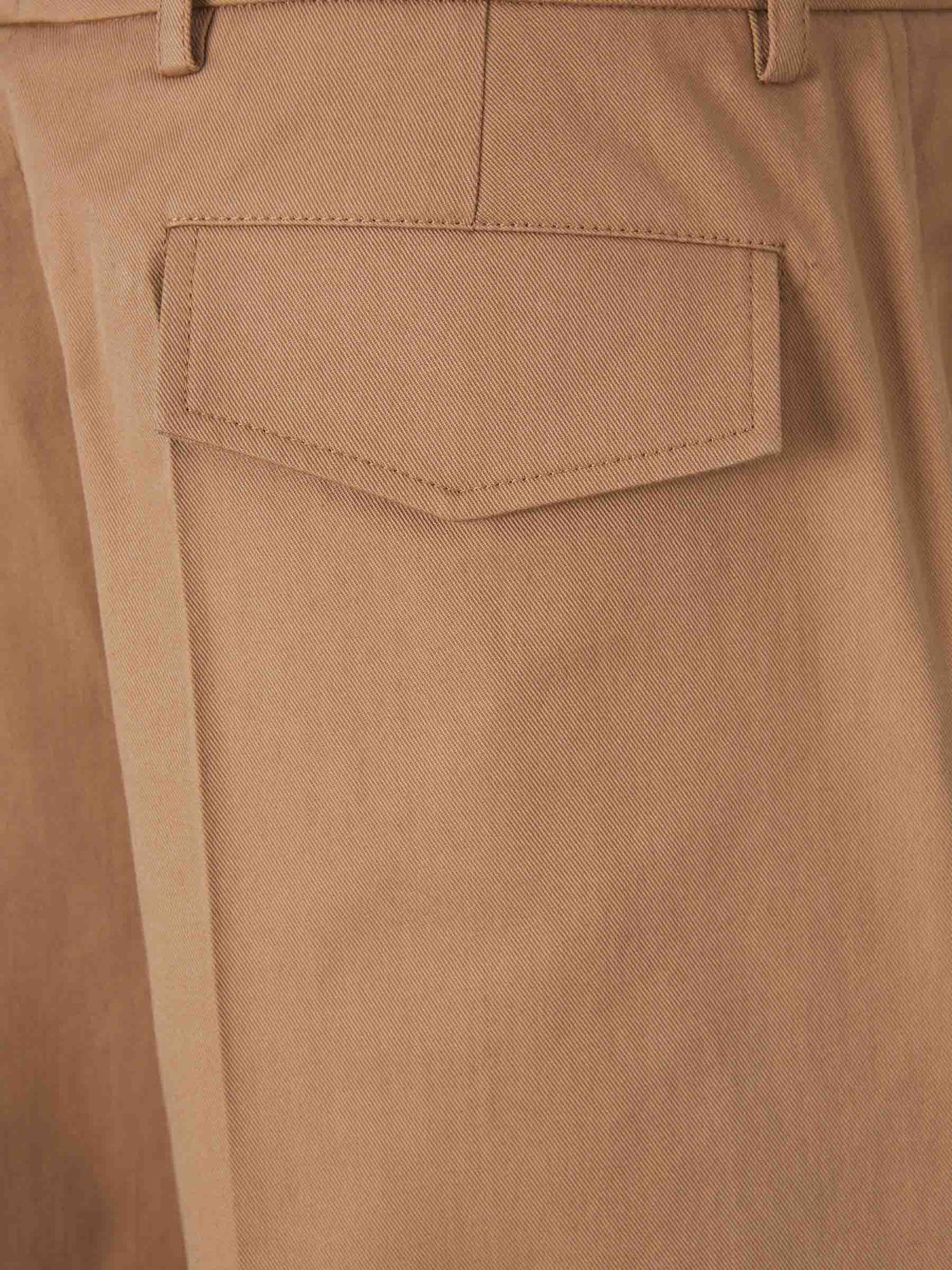 Valentino Hombre Barcelona Bermudas Pinzas Algodón color Caramelo sku 523-001089 01 - Foto 4