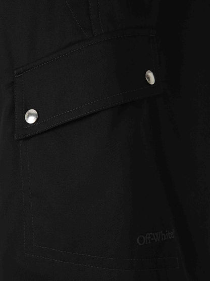 Off-White Hombre Barcelona Bermuda Cargo Algodón color Negro sku 523-001092 01 - Foto 5