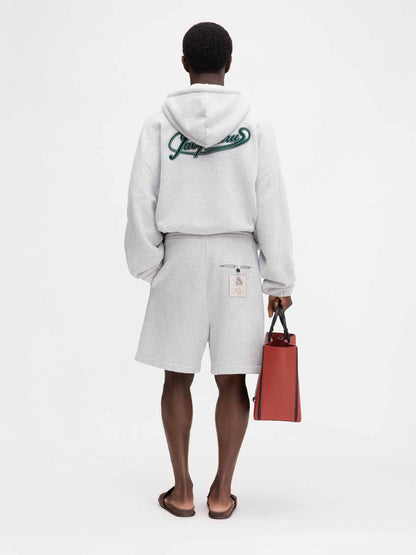 Jacquemus Hombre Barcelona Bermudas Punto Torneo color Gris Claro sku 523-001101 00 - Foto 3