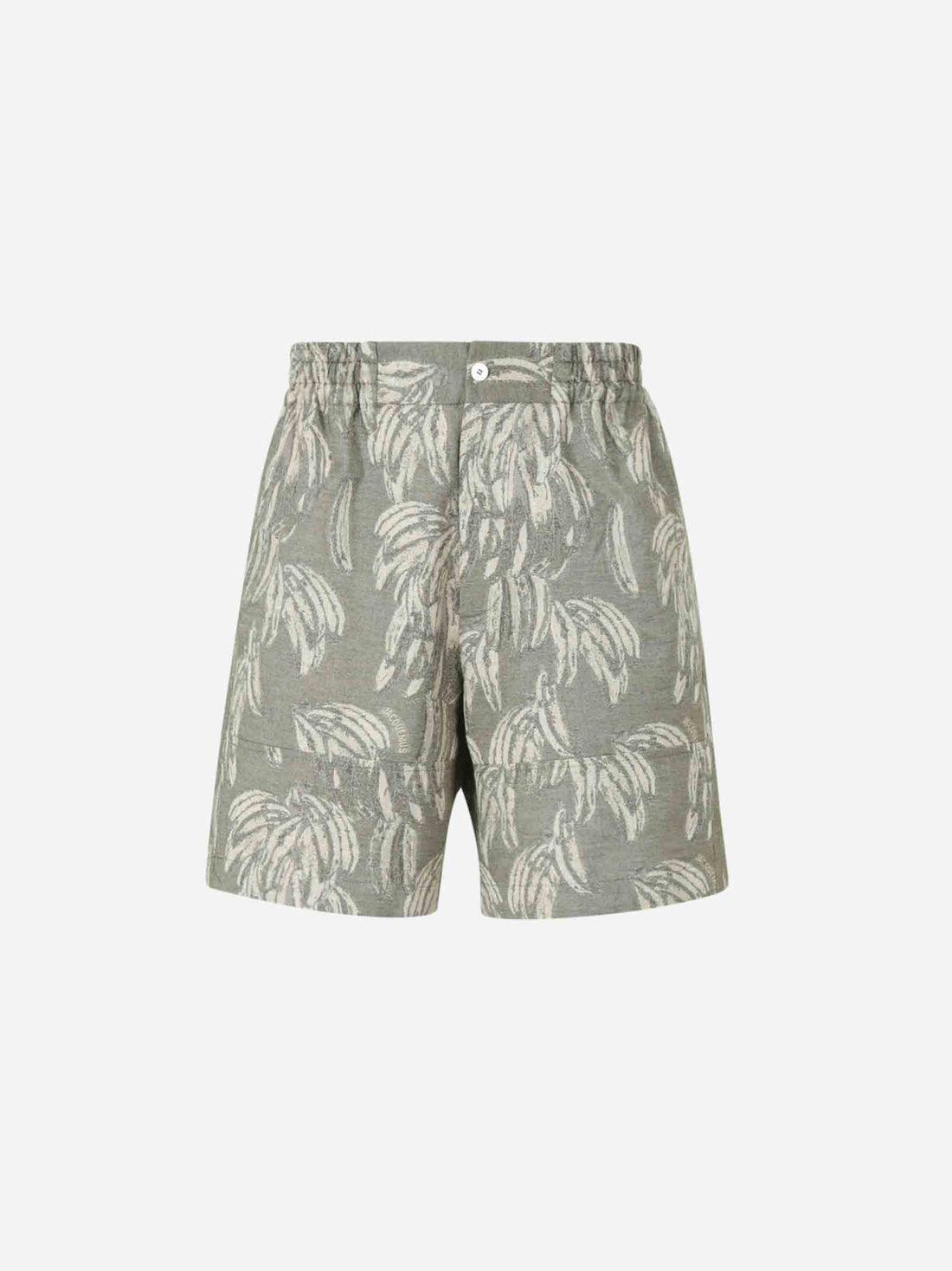 Outlet online Jacquemus Hombre Bermudas Estampado Aloe color Crema sku 523-001102 01 - Foto 1