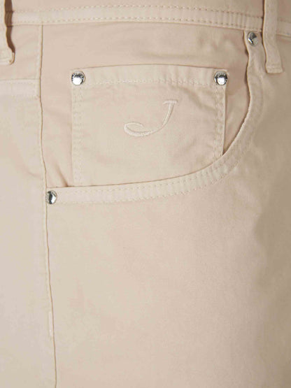 Outlet online Jacob Cohën Hombre Bermudas Nicolas Algodón color Beige sku 523-001116 03 - Foto 3