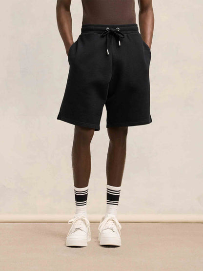 Ami Paris Hombre Barcelona Bermudas Algodón  Ami de Coeur color Negro sku 523-001119 01 - Foto 2
