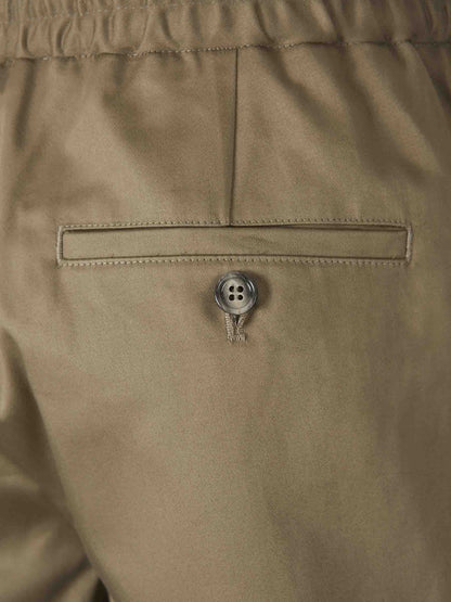Ami Paris Hombre Barcelona Bermudas Satén Algodón color Verde sku 523-001120 01 - Foto 4