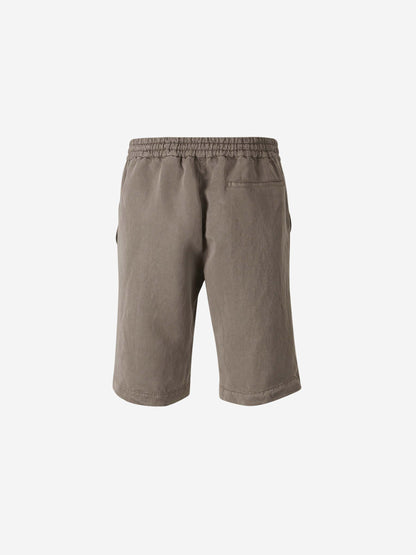 Outlet online Santa Eulalia Hombre Bermudas Rectas Lino color Camel sku 523-001134 02 - Foto 2