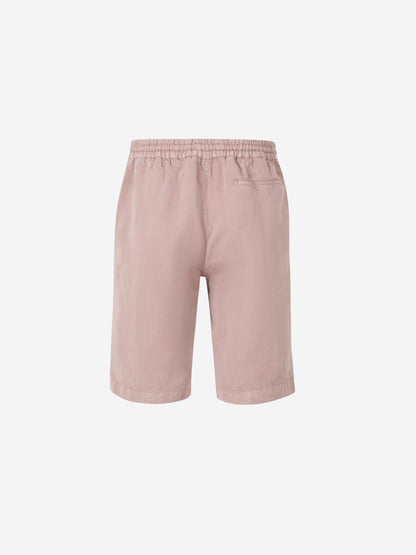 Outlet online Santa Eulalia Hombre Bermudas Rectas Lino color Rosa sku 523-001134 05 - Foto 2